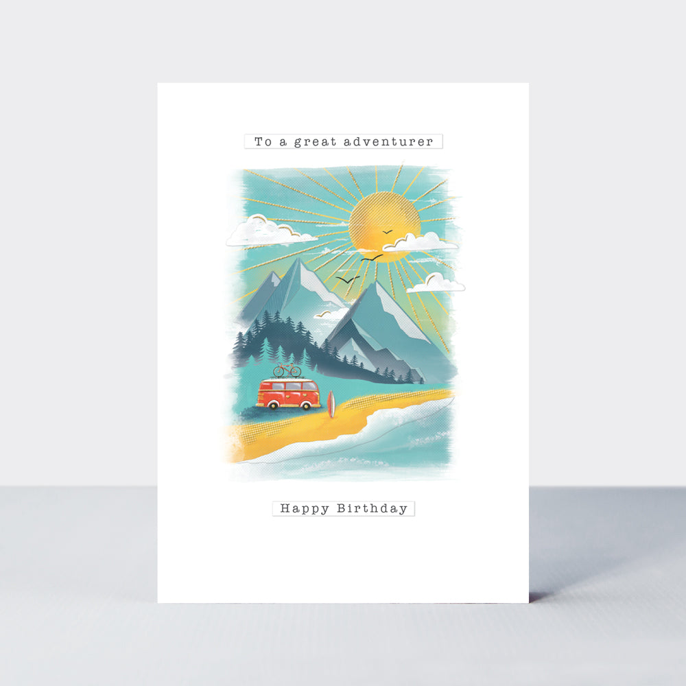 Pronto - Birthday Camper Van Scene - Birthday Card