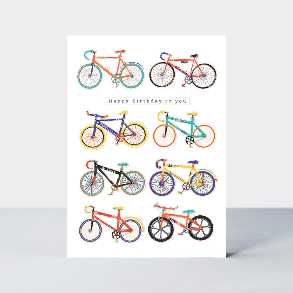 Pronto - Birthday Bikes - Birthday Card