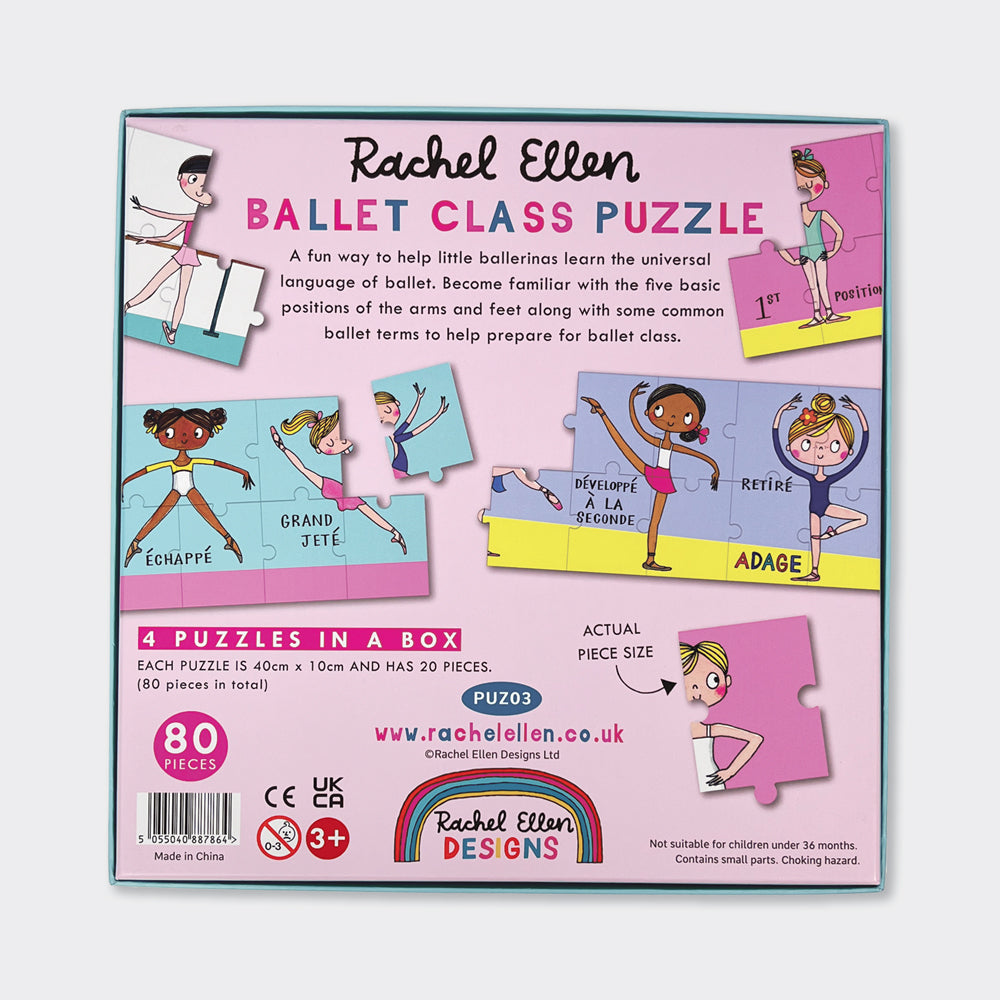 Fun Kids Jigsaw Puzzle - Ballet Class - 80 Pieces