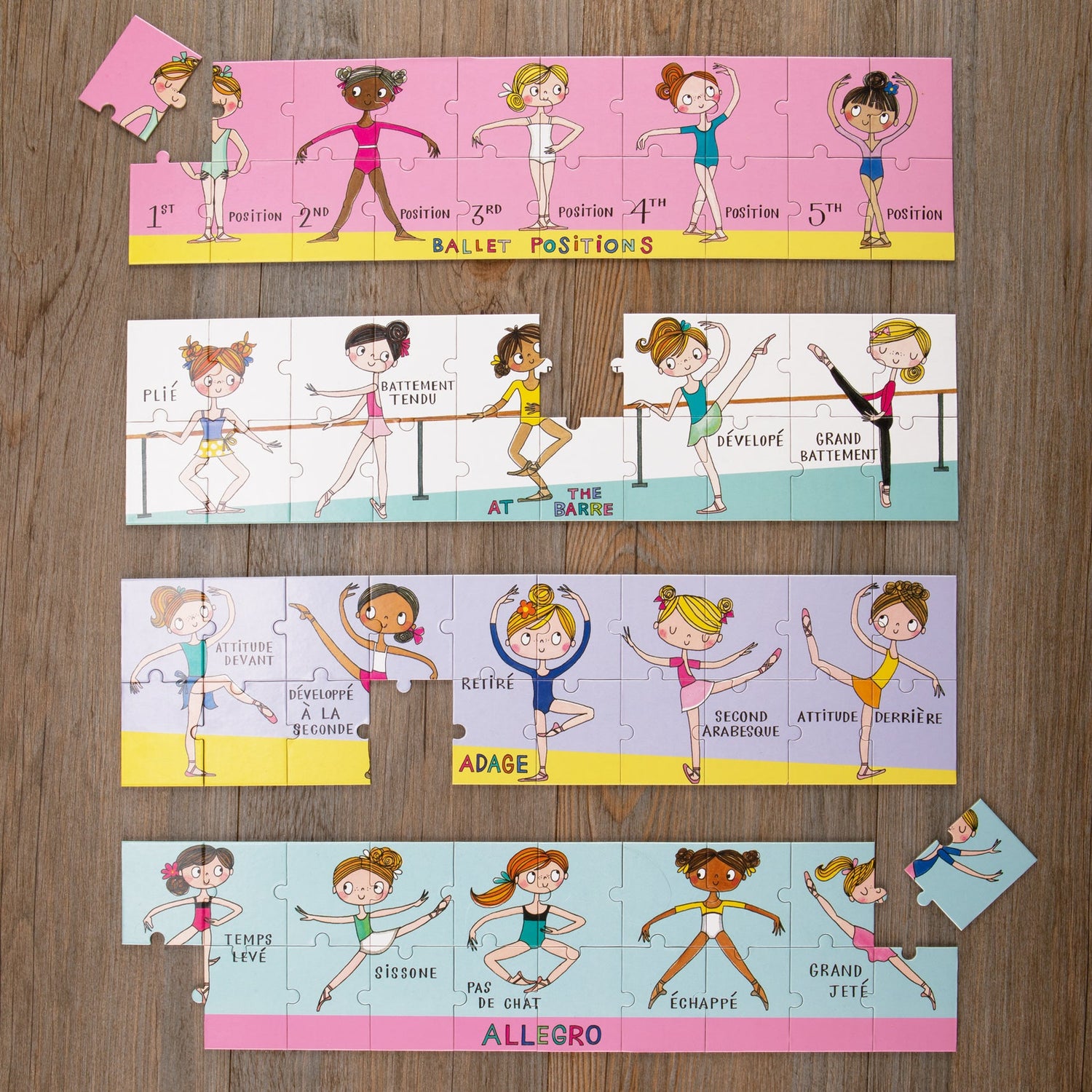 Fun Kids Jigsaw Puzzle - Ballet Class - 80 Pieces