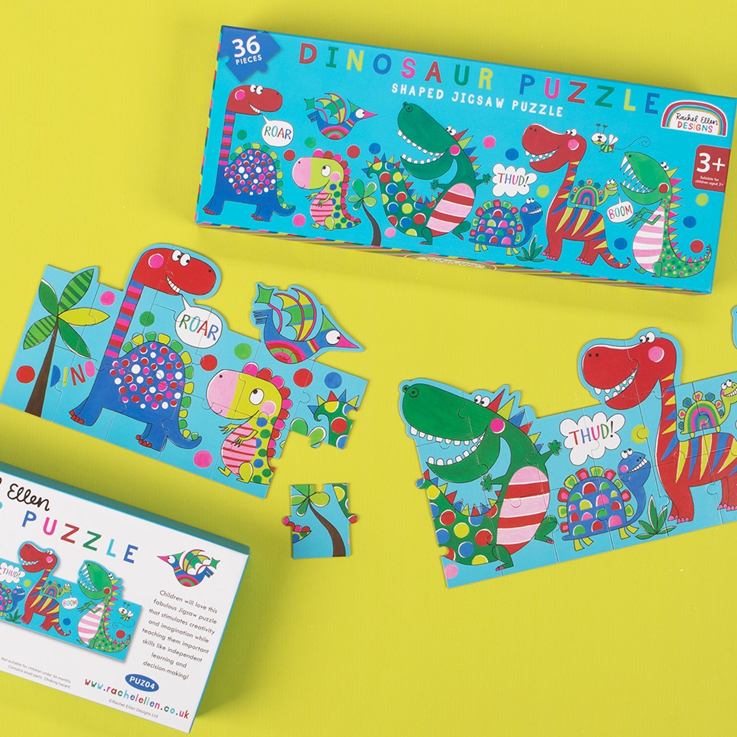 Fun Kids Jigsaw Puzzle - Dinosaurs - 36 Pieces