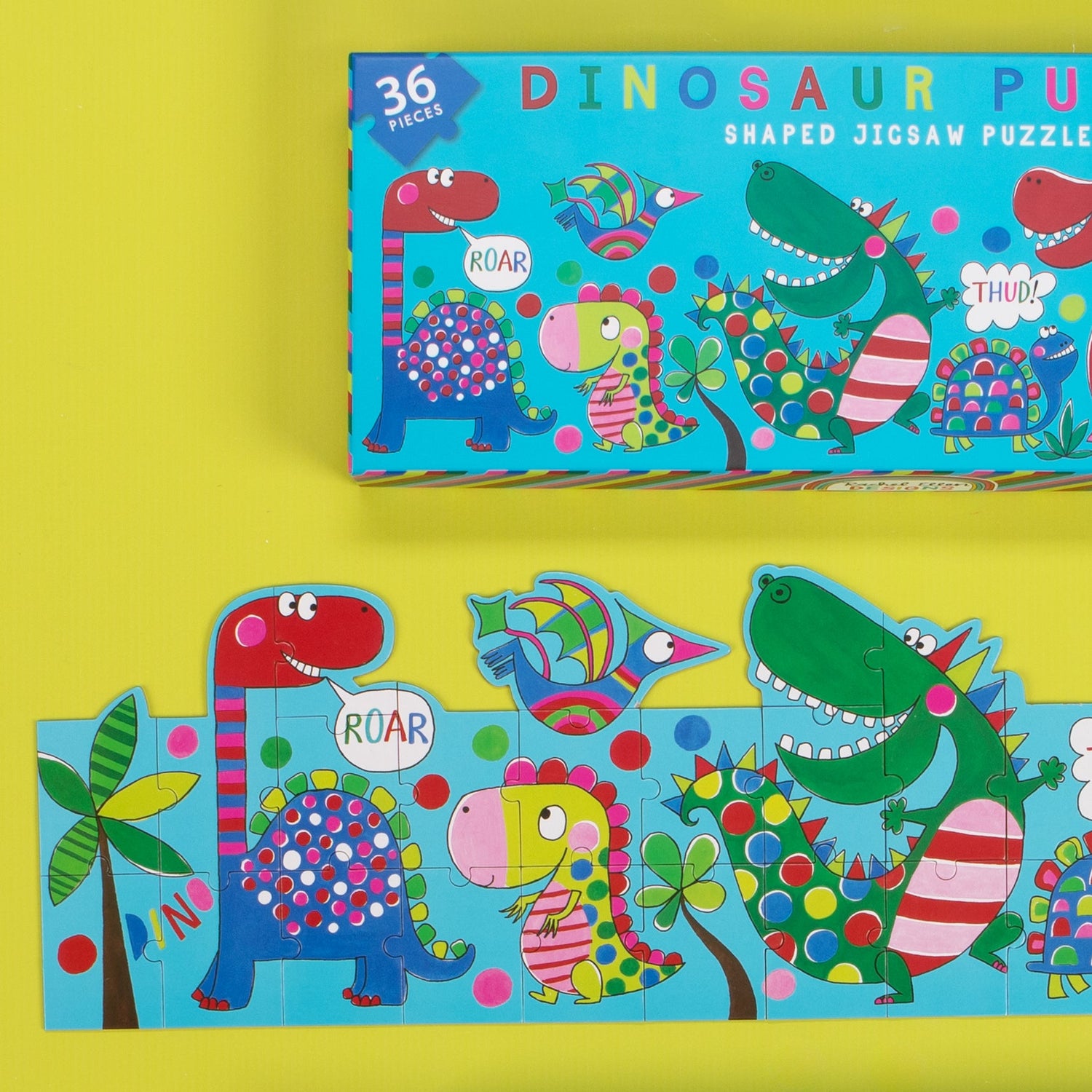 Fun Kids Jigsaw Puzzle - Dinosaurs - 36 Pieces