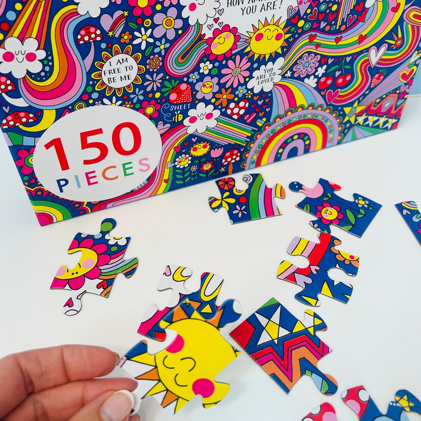 Fun Kids Jigsaw Puzzle - "Never Forget How Amazing You Are!" - 150 Pieces