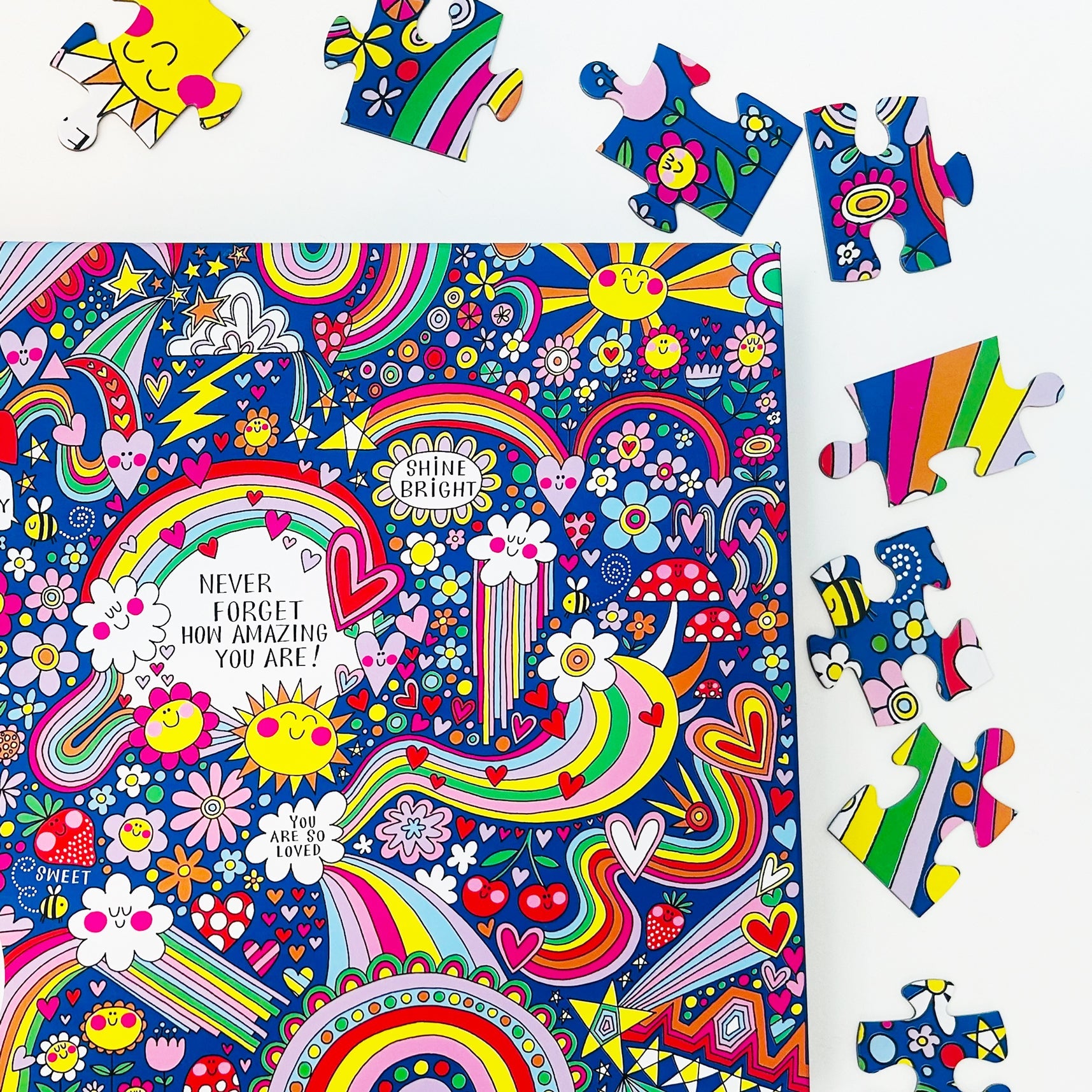 Fun Kids Jigsaw Puzzle - "Never Forget How Amazing You Are!" - 150 Pieces