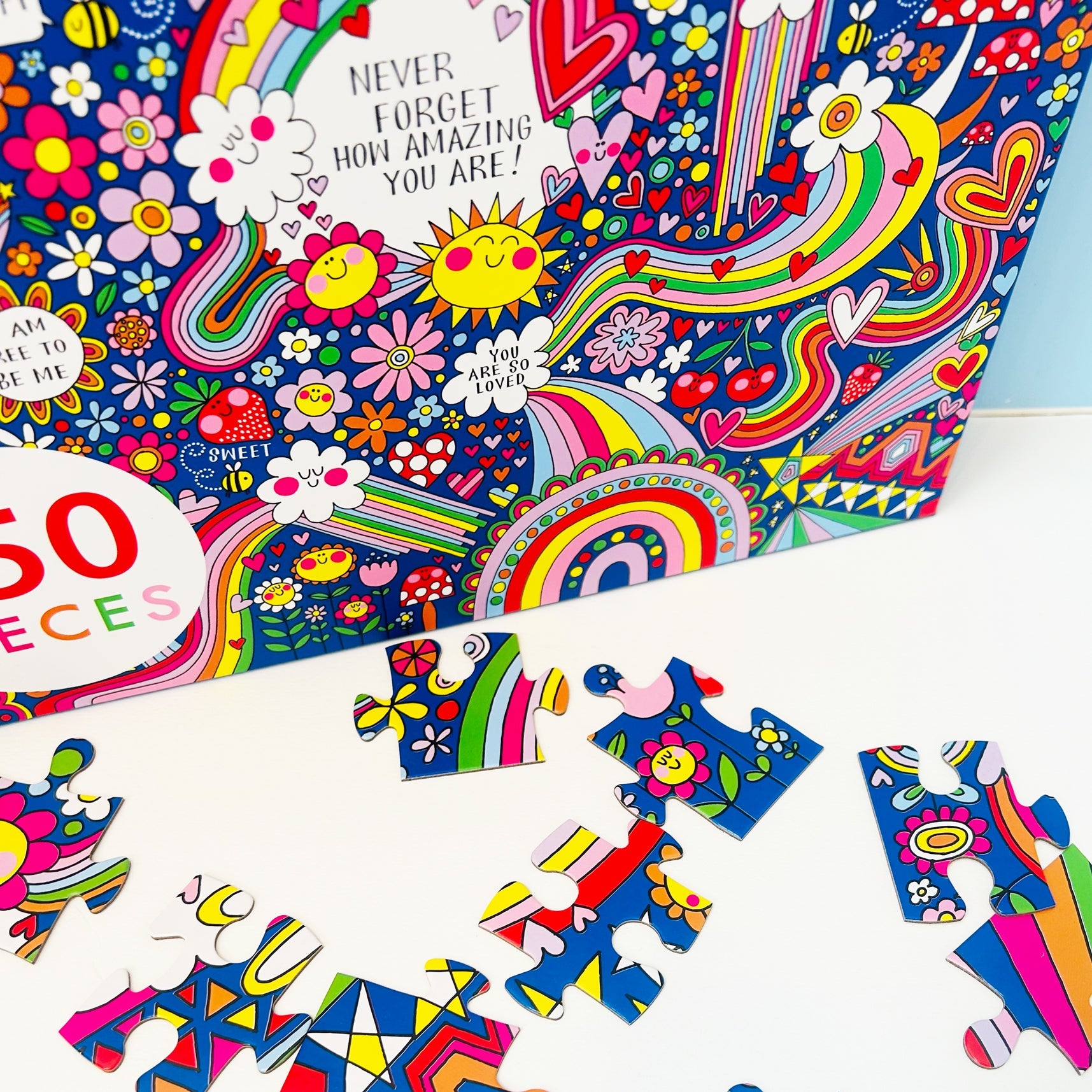 Fun Kids Jigsaw Puzzle - "Never Forget How Amazing You Are!" - 150 Pieces