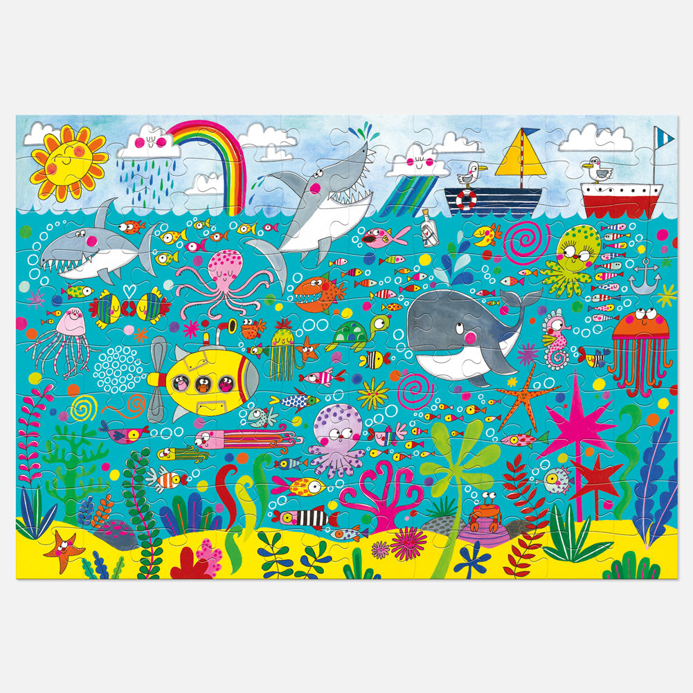 Fun Kids Jigsaw Puzzle - Under The Sea - Ocean - 100 Pieces
