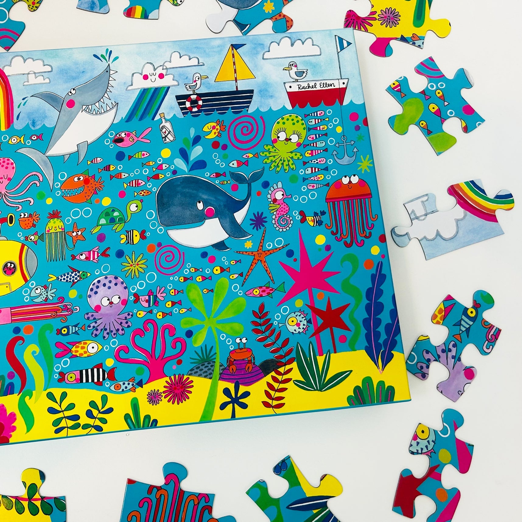 Fun Kids Jigsaw Puzzle - Under The Sea - Ocean - 100 Pieces