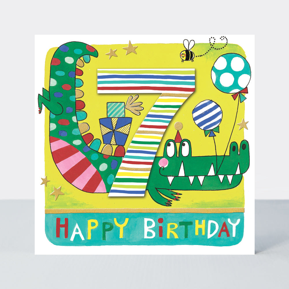 Rhubarb - Age 7 Boy/Crocodile birthday
