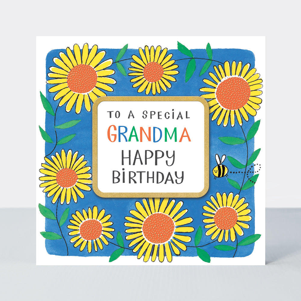 Rhubarb - To a Special Grandma Happy Birthday - birthday card