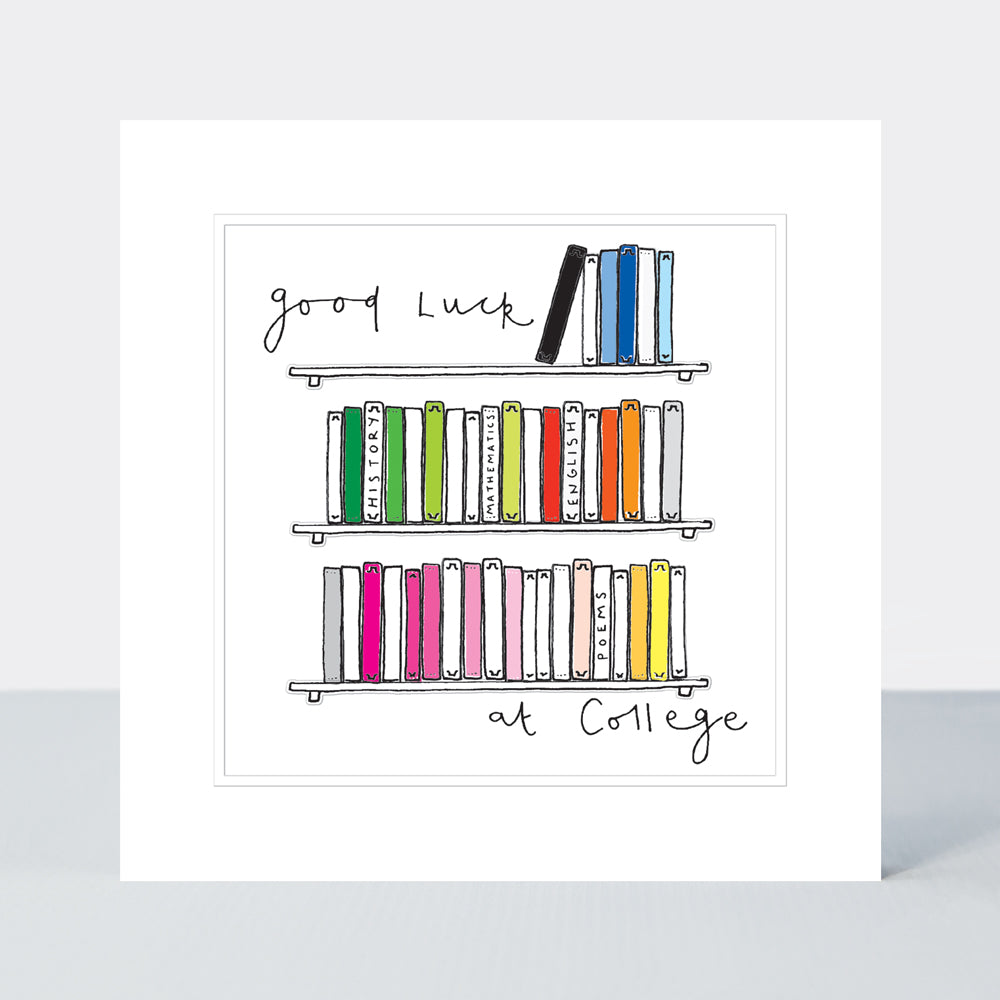 Pocket Rocket - Good Luck at College - Greetings Card