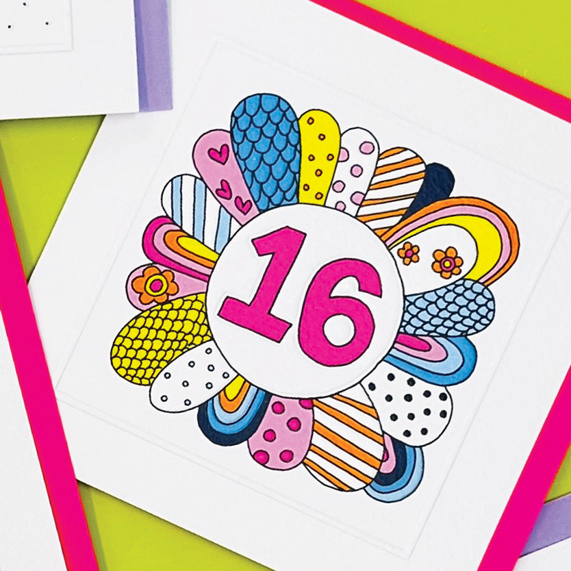 Pocket Rocket - Birthday Card Age 16