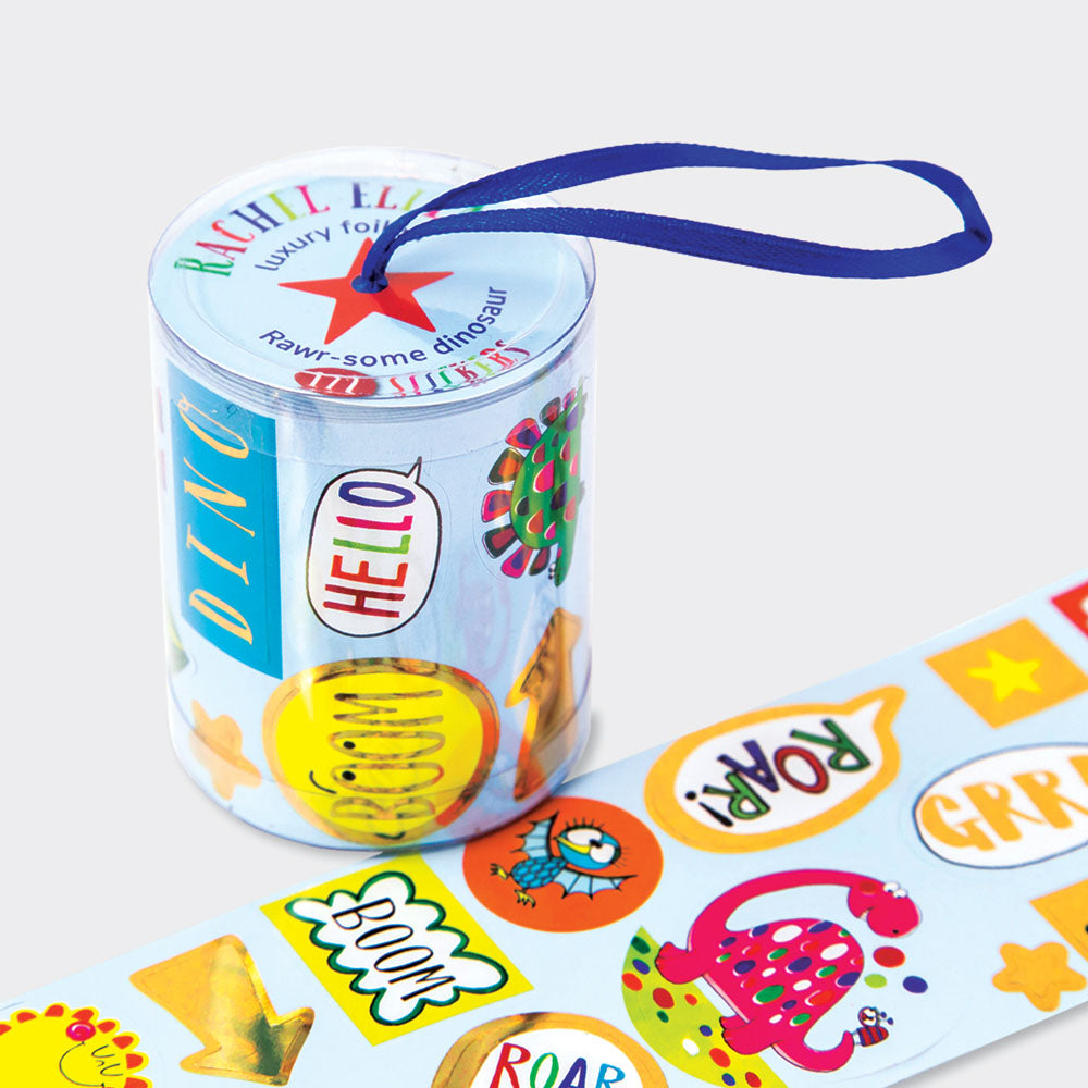Roll of Stickers Rawrsome Dinosaur