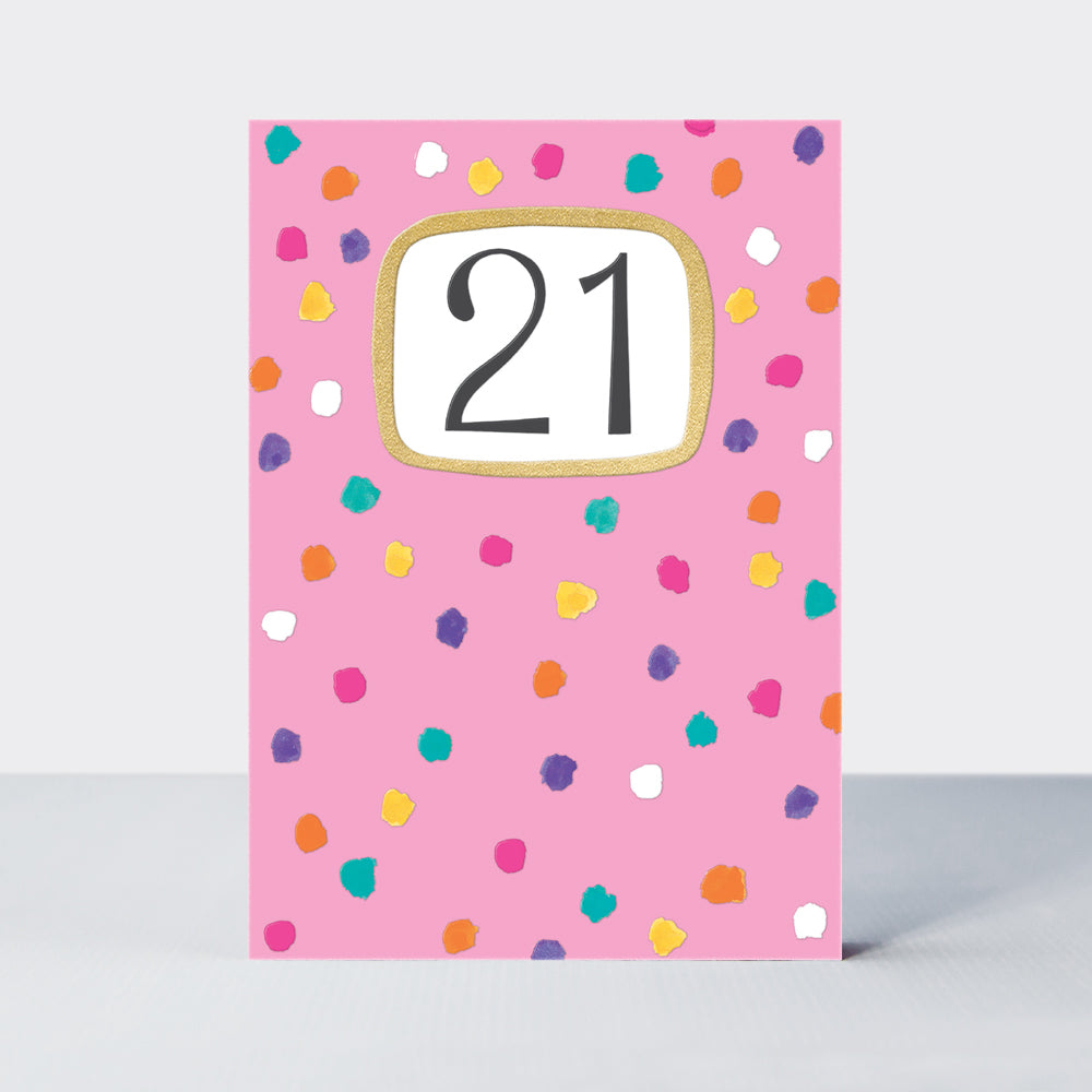 Aurora - 21st Birthday  - Birthday Card