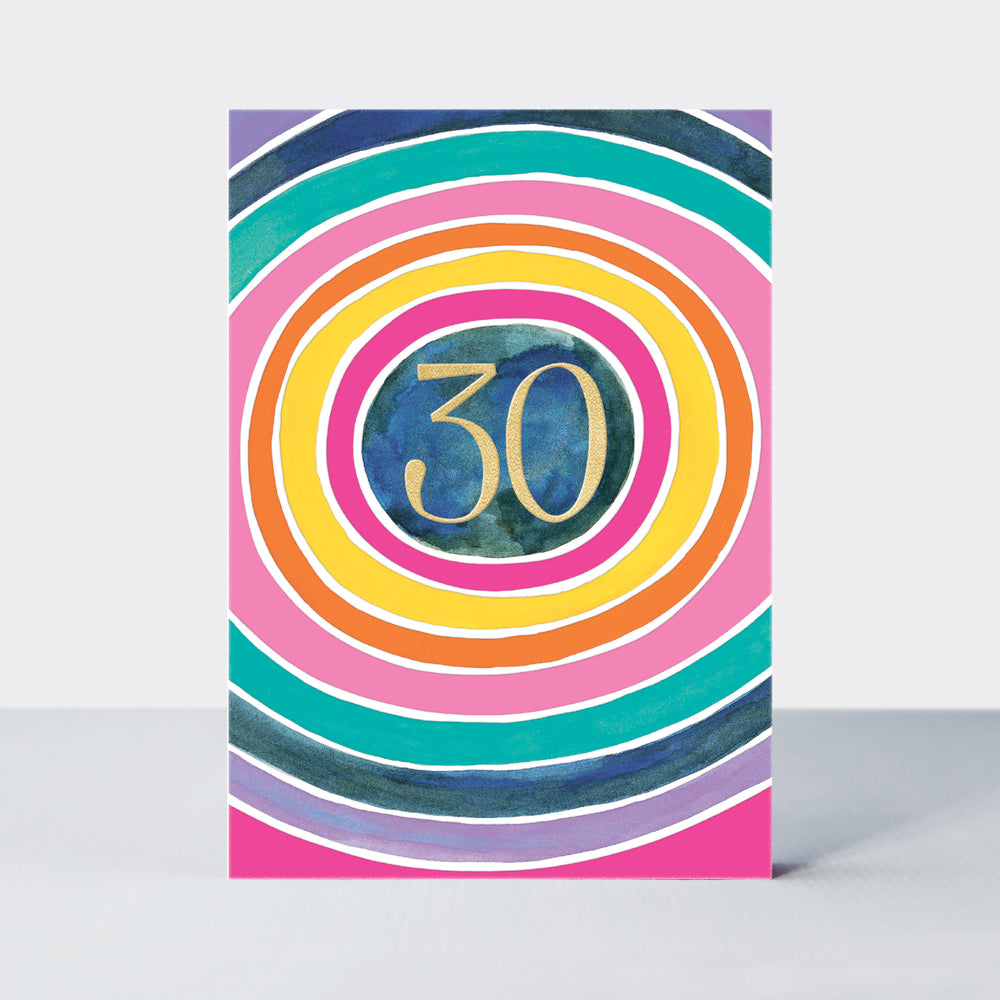 Aurora - 30th Birthday - Birthday Card