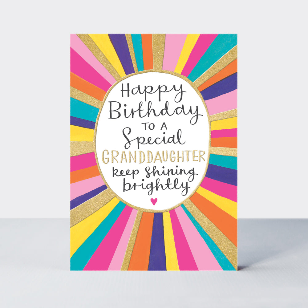 Aurora - Birthday Granddaughter - Birthday Card