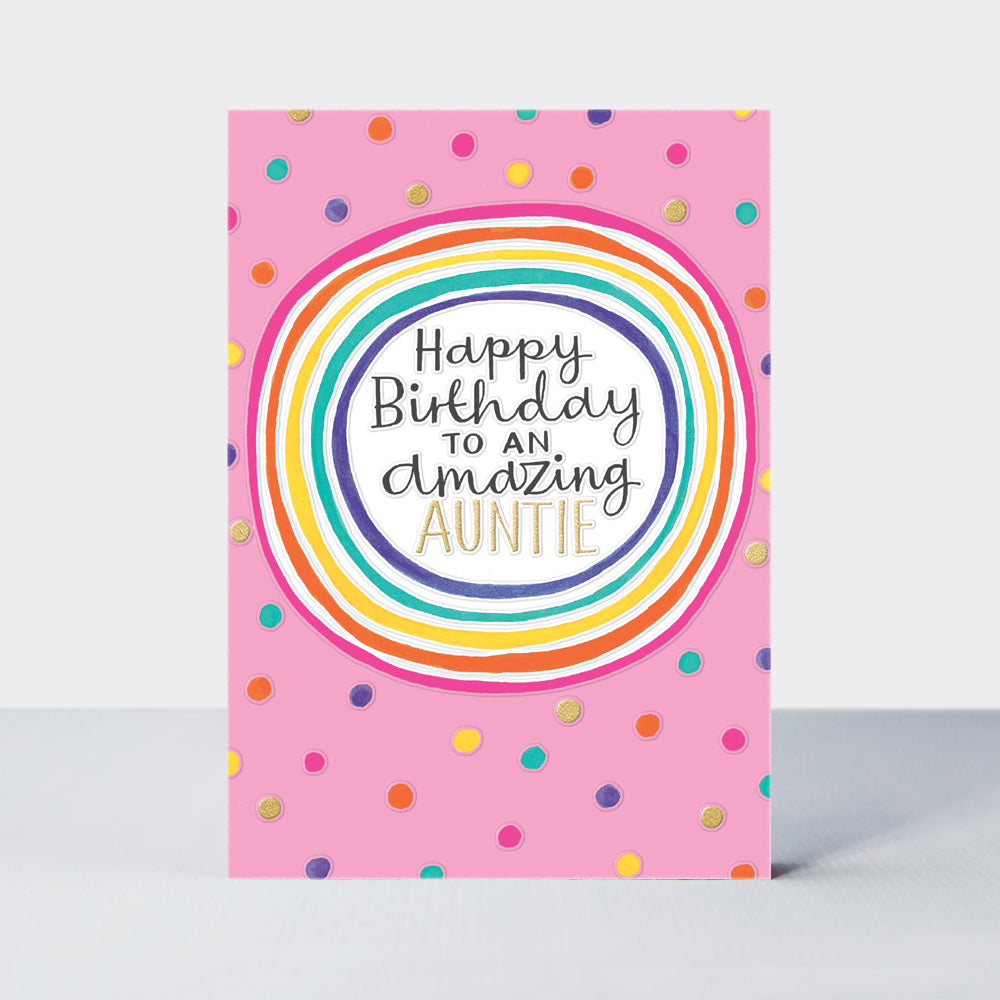 Aurora - Birthday Auntie - Birthday Card