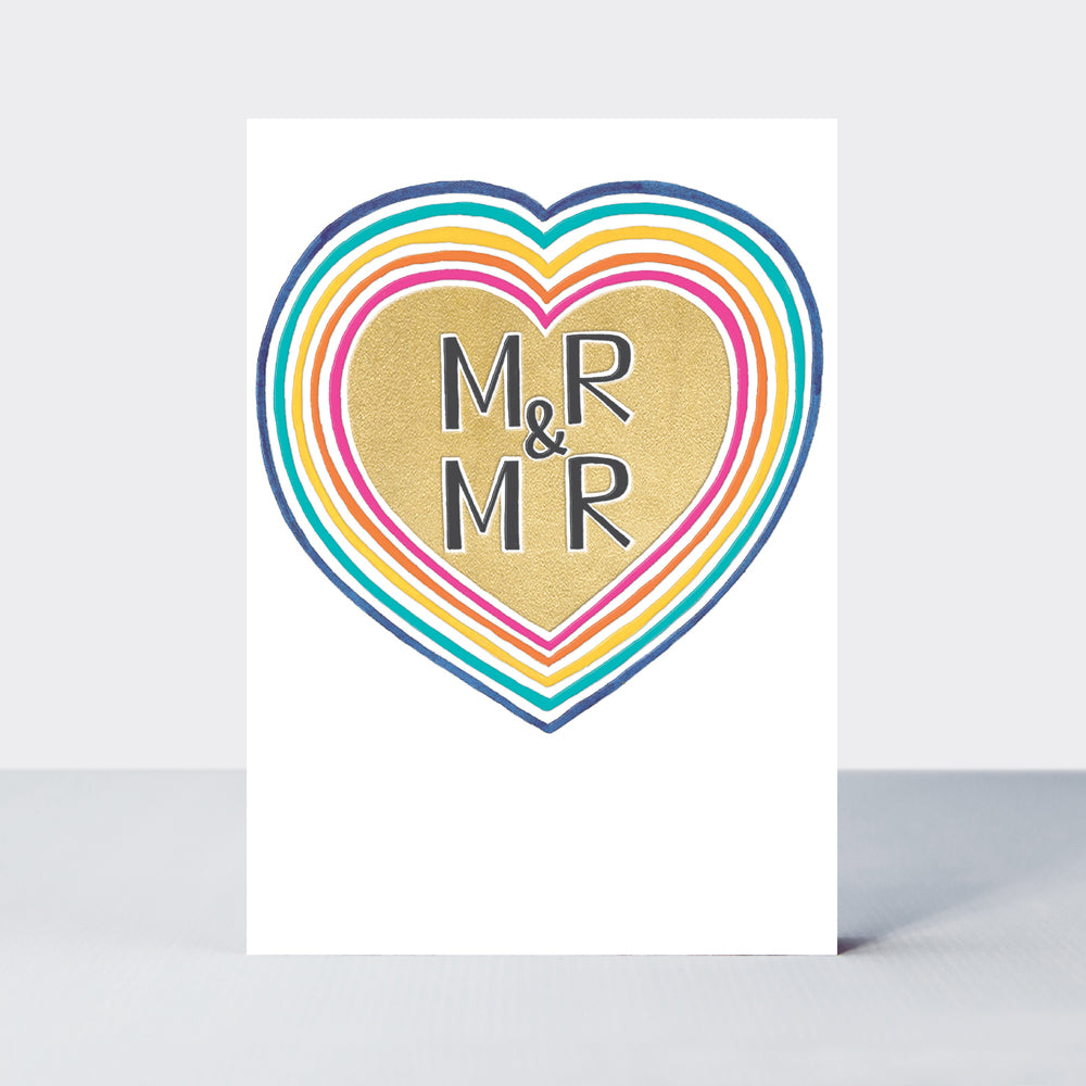Aurora - Mr & Mr Wedding Card
