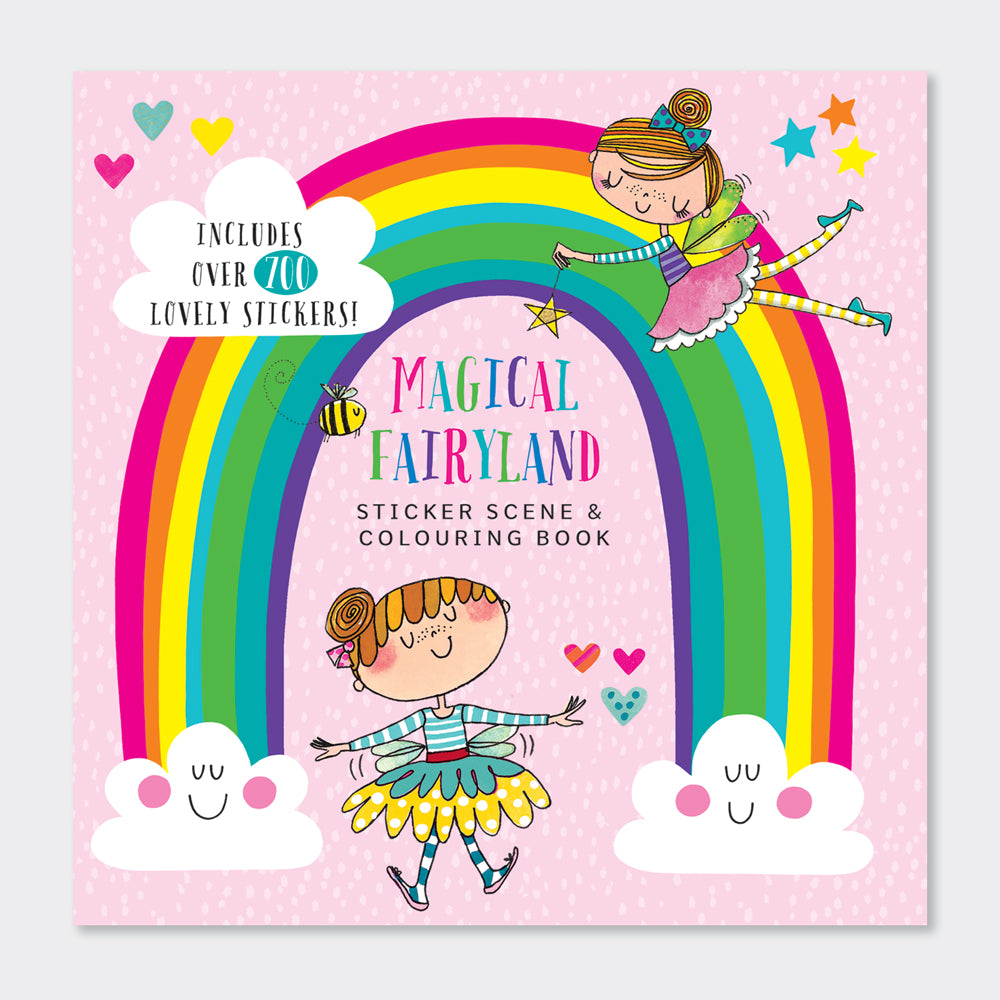 Sticker Scene and Colouring Activity Book - Magical Fairyland