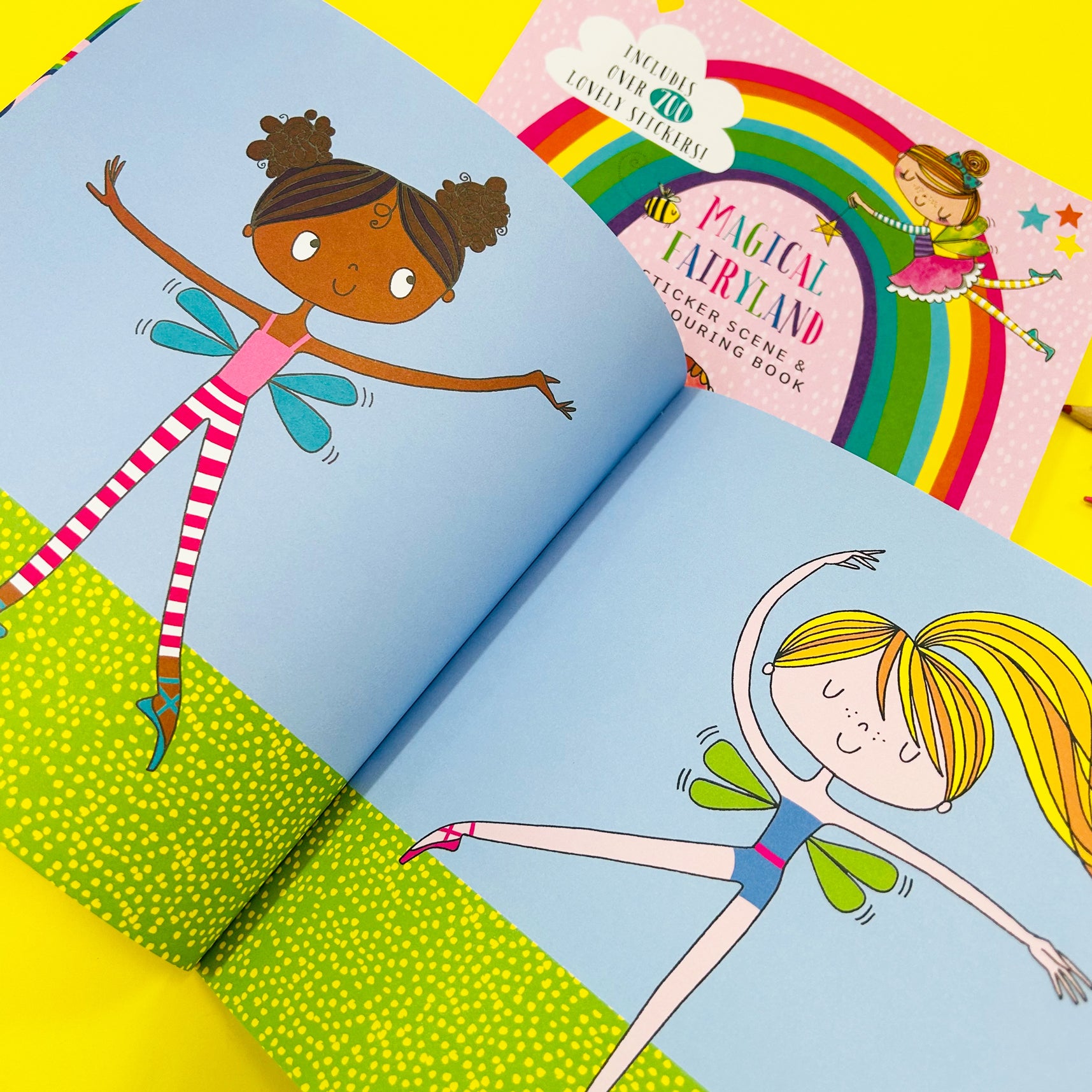 Sticker Scene and Colouring Activity Book - Magical Fairyland