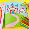 Sticker Scene and Colouring Activity Book - Magical Fairyland