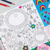 Sticker Scene and Colouring Activity Book - Magical Fairyland