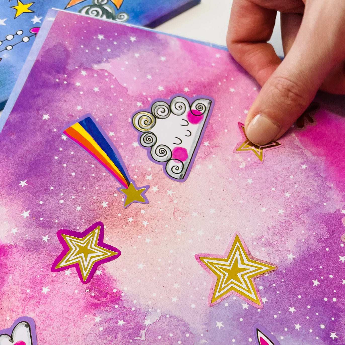 Sticker Scene and Colouring Activity Book - Moondance Ballerina