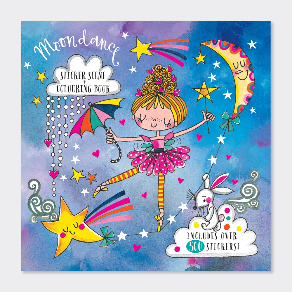 Sticker Scene and Colouring Activity Book - Moondance Ballerina