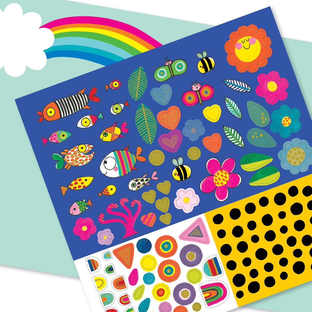 Sticker Scene and Colouring Book - Love our Planet