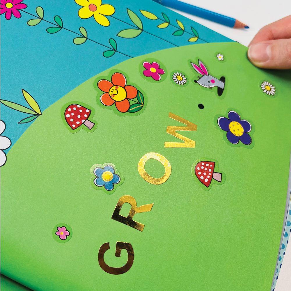 Sticker Scene and Colouring Book - Love our Planet