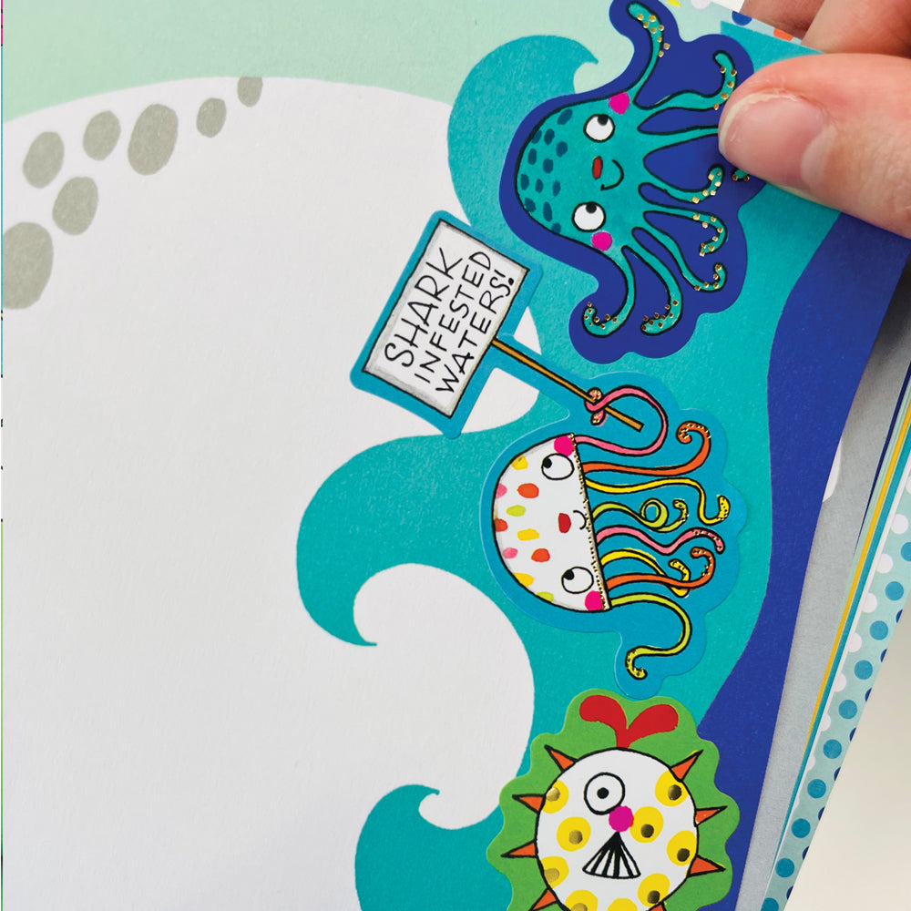 Sticker Scene and Colouring Book - Love our Planet