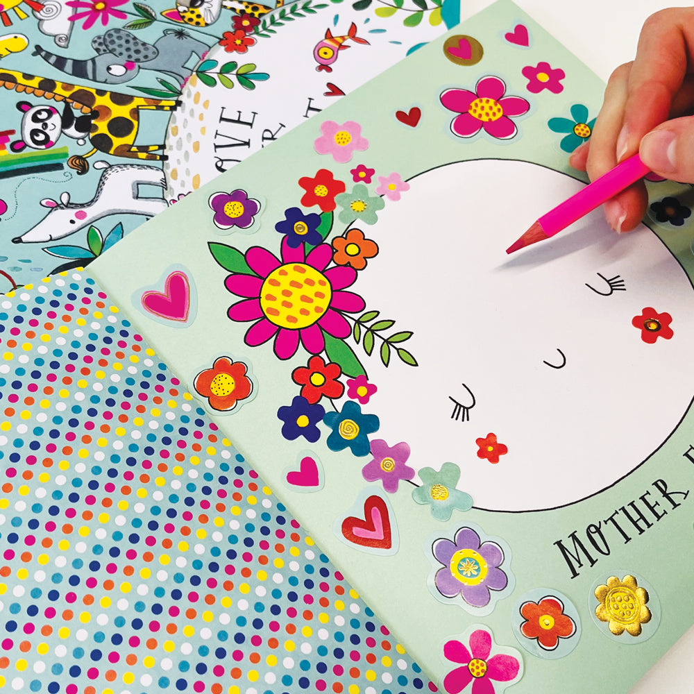 Sticker Scene and Colouring Book - Love our Planet