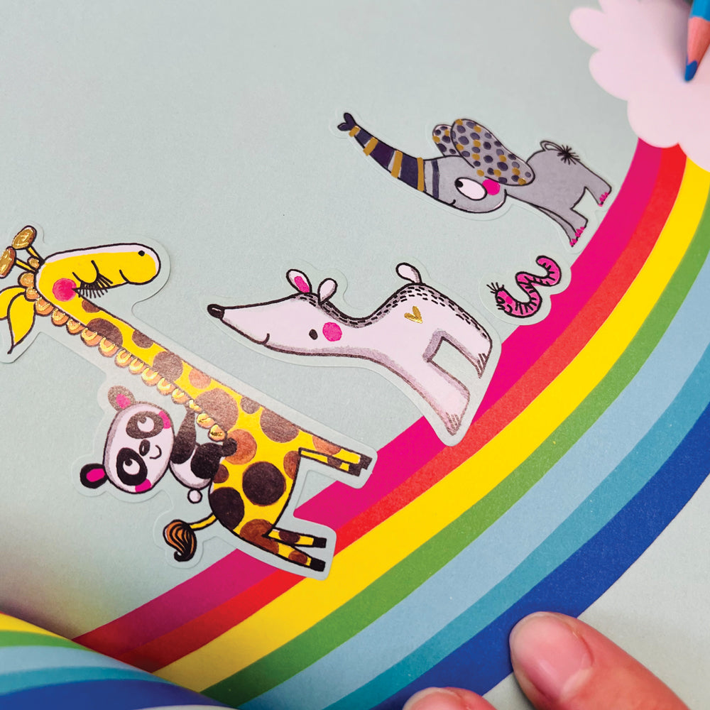 Sticker Scene and Colouring Activity Book - Love our Planet
