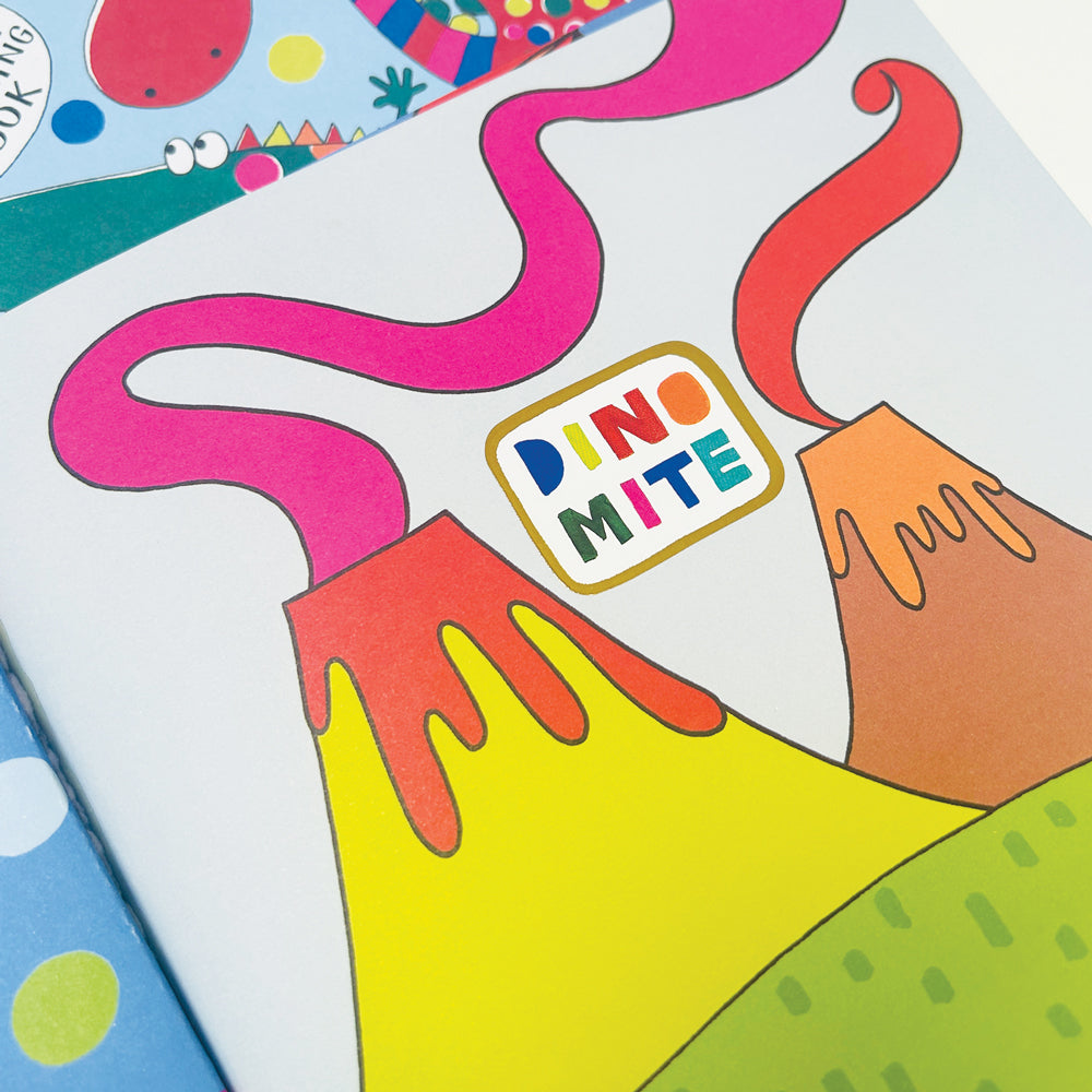 Sticker Scene and Colouring Activity Book - Dinosaur