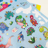 Sticker Scene and Colouring Activity Book - Dinosaur
