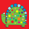 Sticker Scene and Colouring Activity Book - Dinosaur