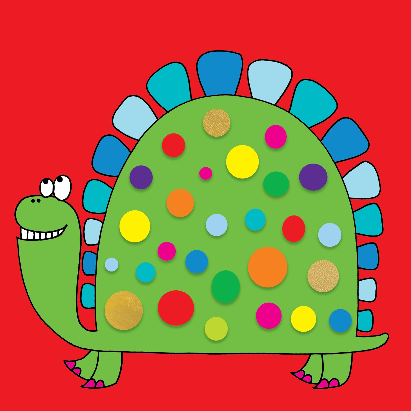 Sticker Scene and Colouring Activity Book - Dinosaur