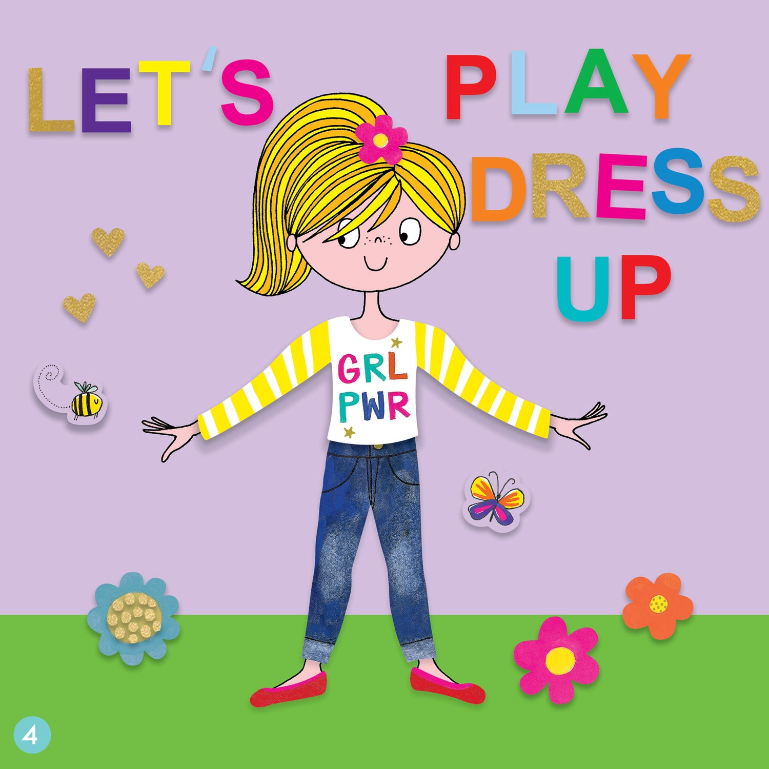 Sticker Scene and Colouring Activity Book - GRL PWR Dress Up