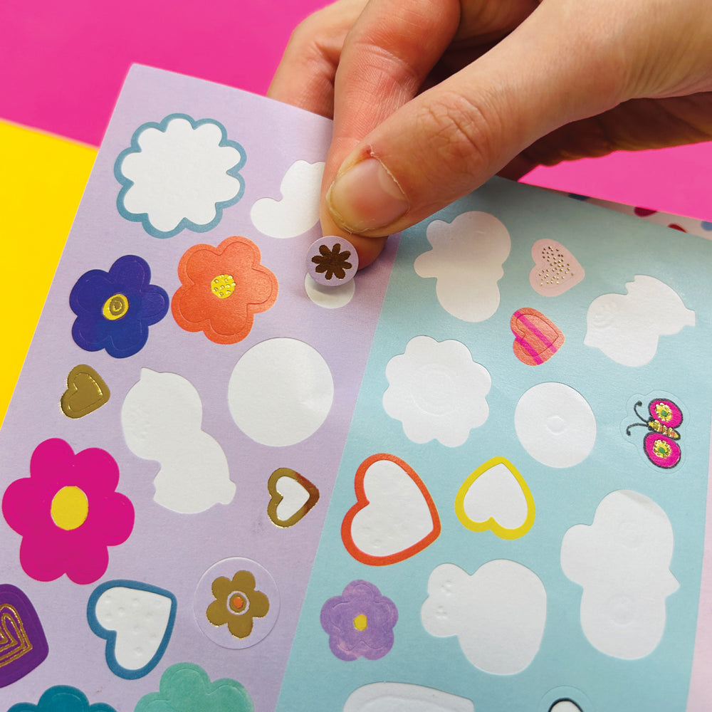 Sticker Scene and Colouring Activity Book - GRL PWR Dress Up