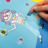 Sticker Scene and Colouring Activity Book - GRL PWR Dress Up