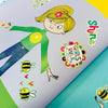 Sticker Scene and Colouring Activity Book - GRL PWR Dress Up