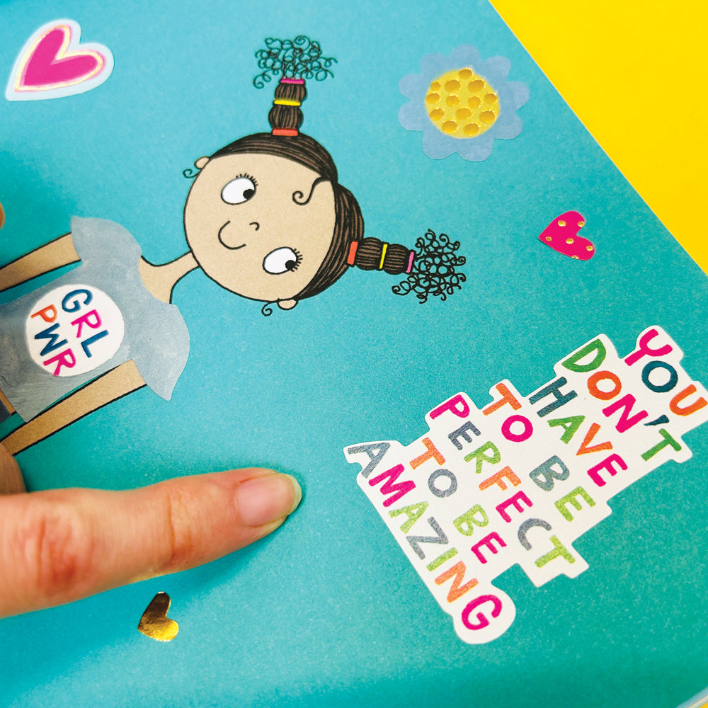 Sticker Scene and Colouring Activity Book - GRL PWR Dress Up