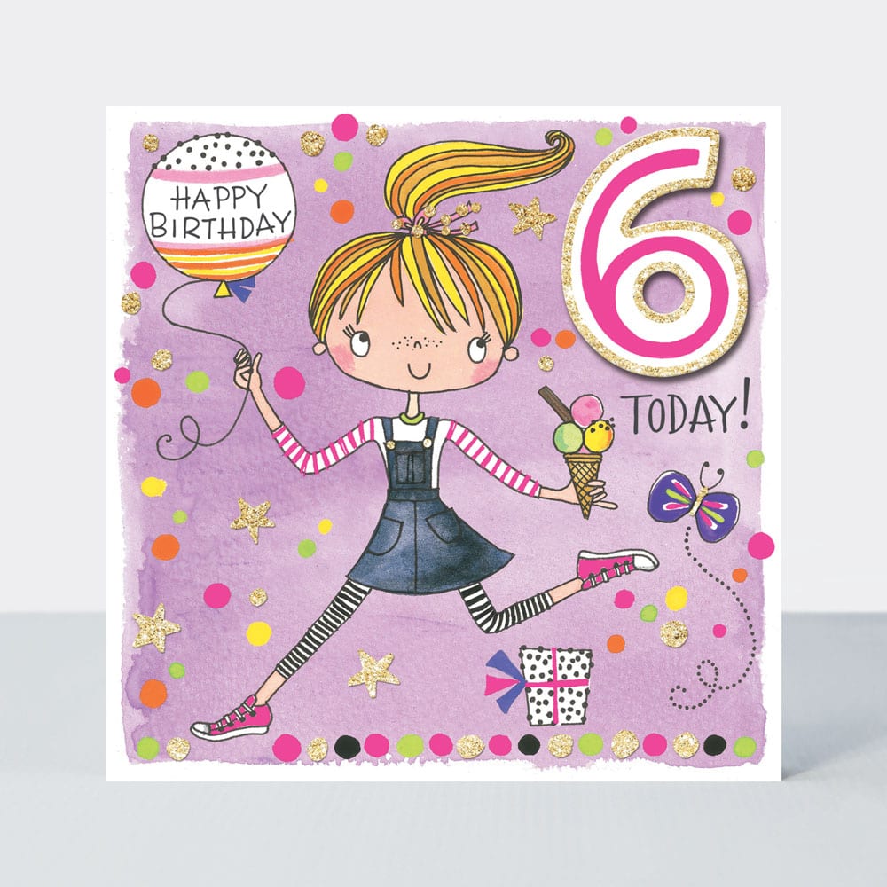 Scribbles - Age 6 Girl & Ice Cream
