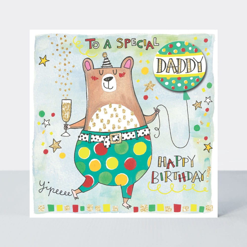 Scribbles - Daddy  - Birthday Card