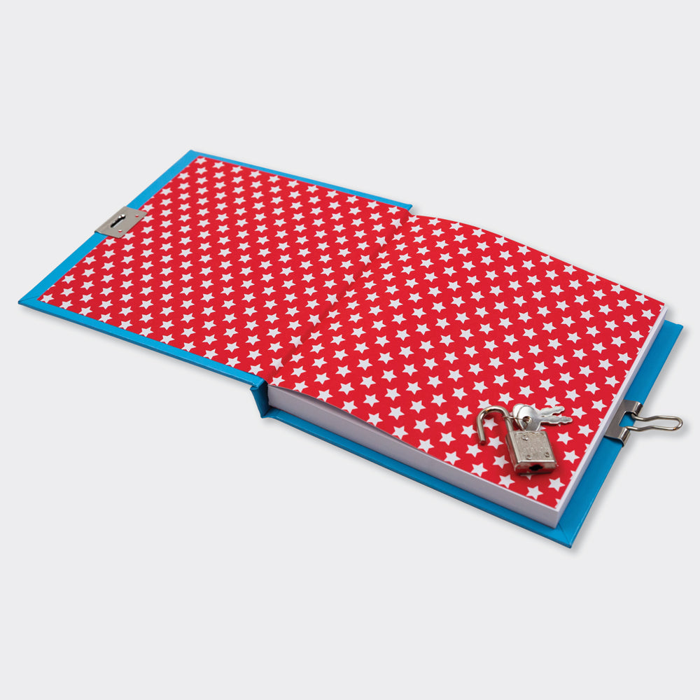Lockable Secret Diary - Super Hero