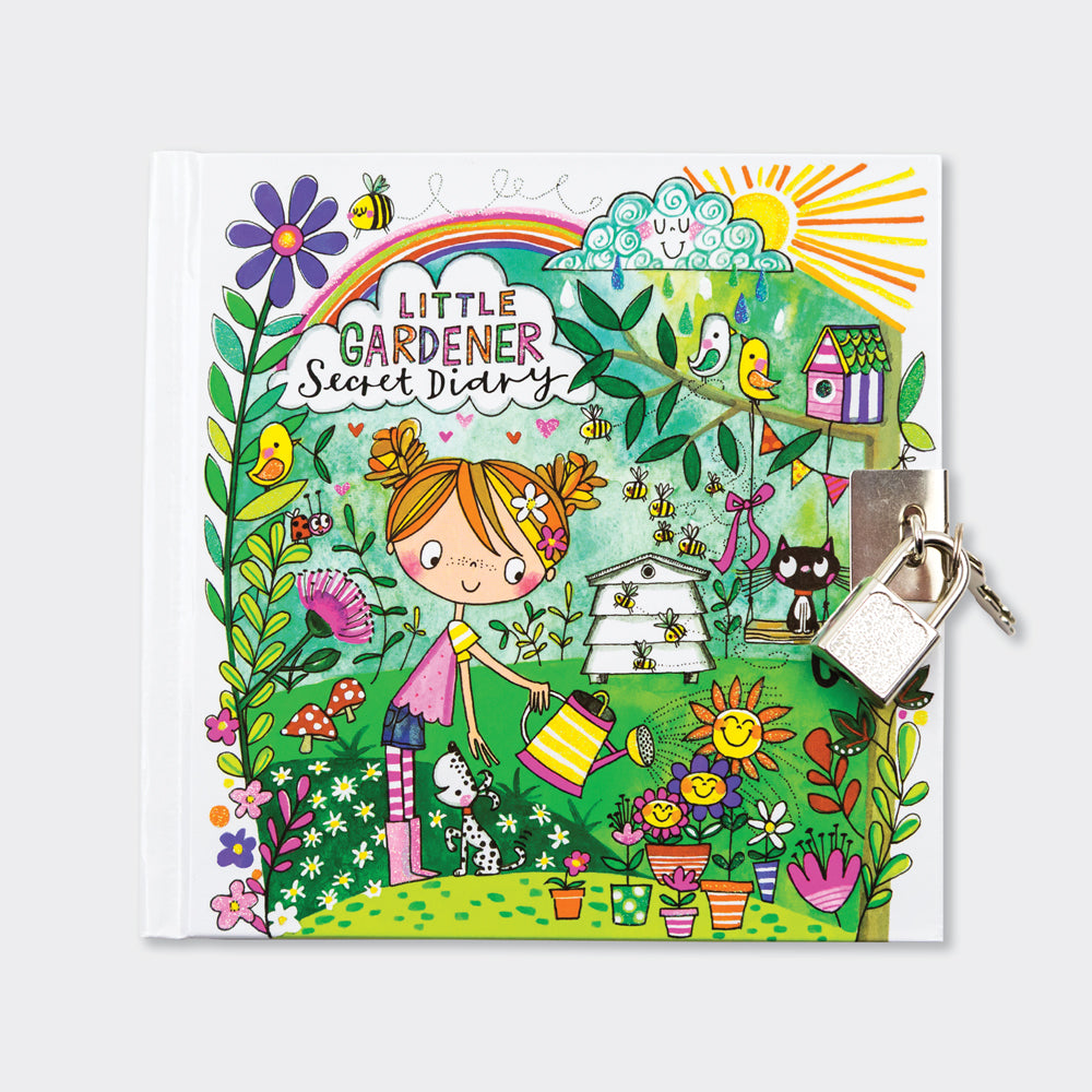 Lockable Secret Diary - Little Gardener