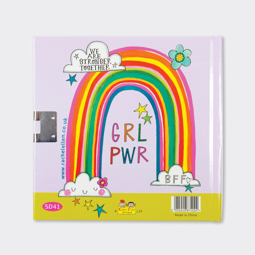 Lockable Secret Diary - Girl Power