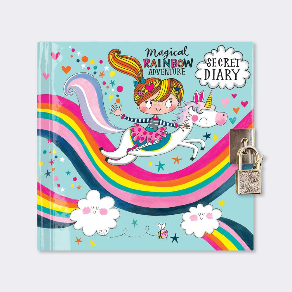 Unicorn & Rainbow Secret Diary, Rachel Ellen Secret Diary