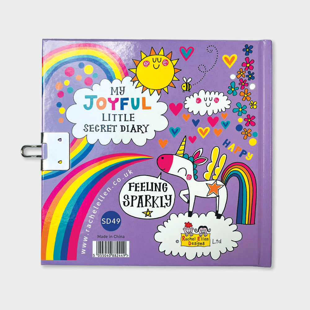 Lockable Secret Diary - You Are Pure Magic - Unicorn