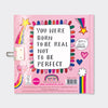 Lockable Secret Diary - Unicorns, Rainbows & Bees/Just Be Yourself