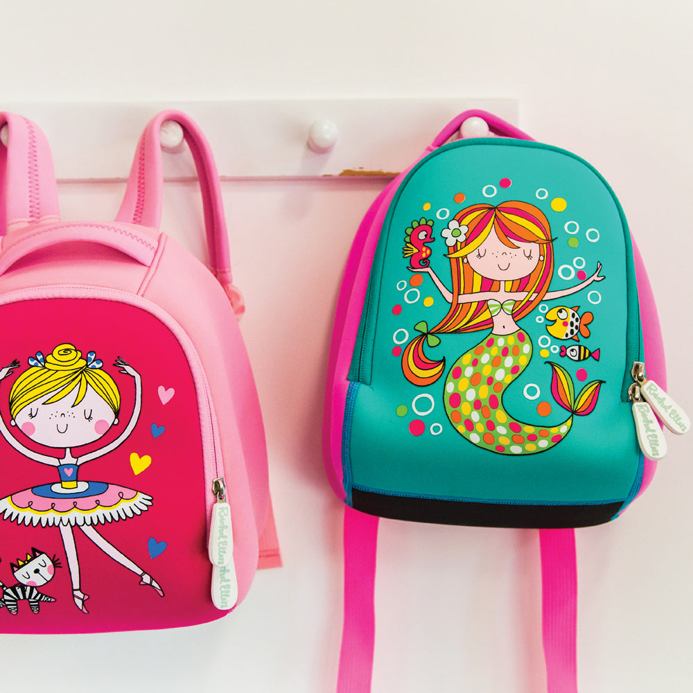 Small Neoprene Rucksacks Mermaid